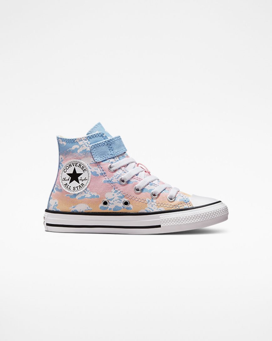 Tenisky Vysoke Converse Chuck Taylor All Star Easy-On Cloud Gazer Dievcenske Modre Oranžové Ruzove | SK LYSE53